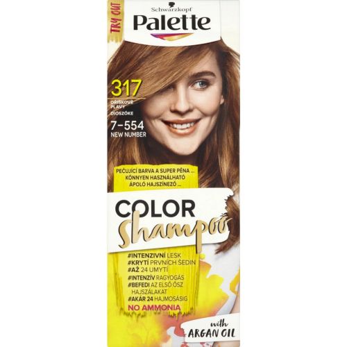 Palette Color Shampoo 317/7-554 okov plav